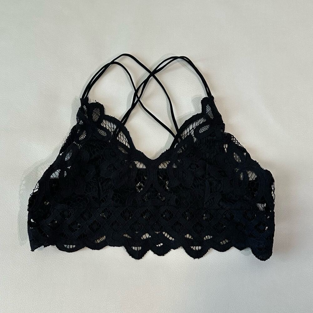 Lacey Black Bralette